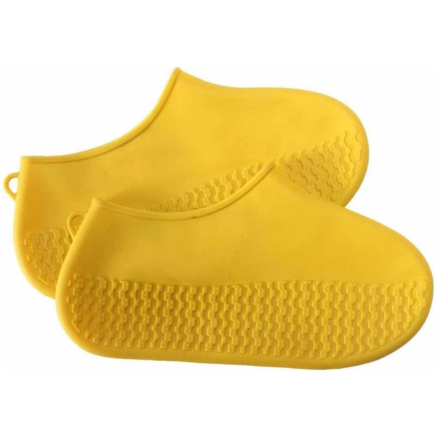 Non-Slip Silicone Rain Reusable Anti skid Waterproof Fordable Boot Shoe Cover (Extra Large Size (XL)/ 1 Pair / Mix Color) - Image 4