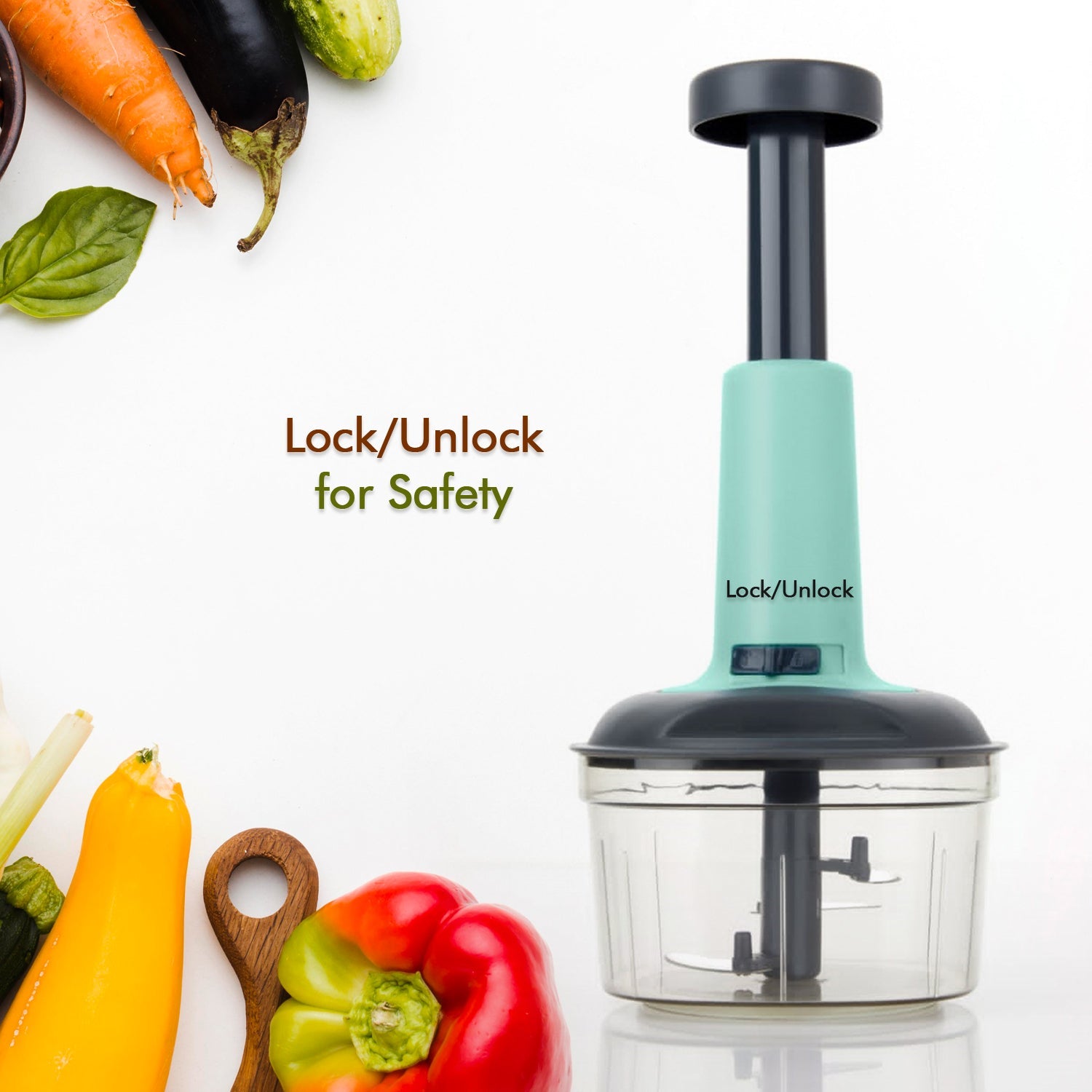 Push Chopper Manual Food Chopper - Image 7