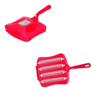 Plastic Handheld Carpet Roller Brush Cleaning with Dust Crumb Collector, Wet, and Dry Brush