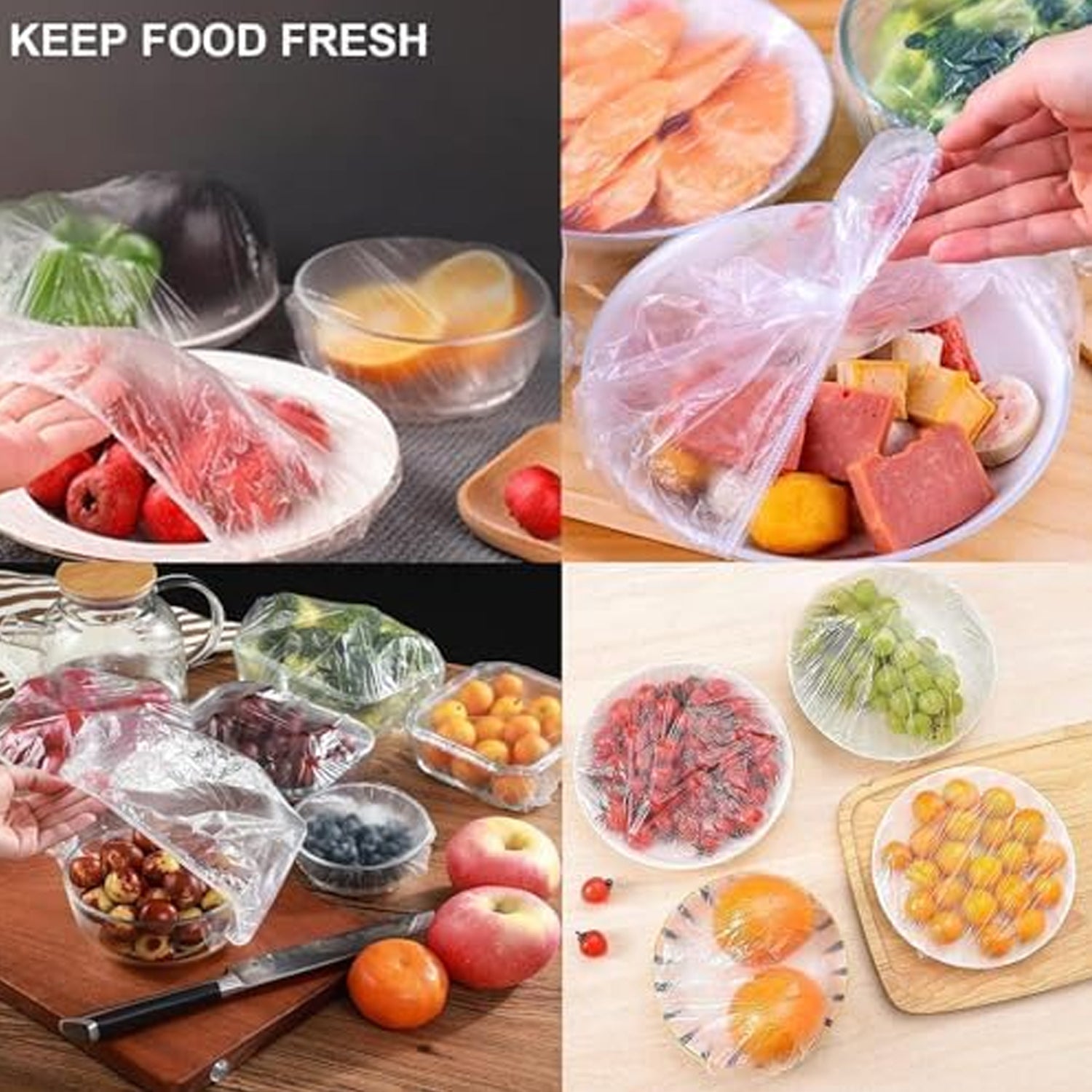 Disposable Elastic Food Storage Covers Bag (100 Pcs Set / Small) - Image 9