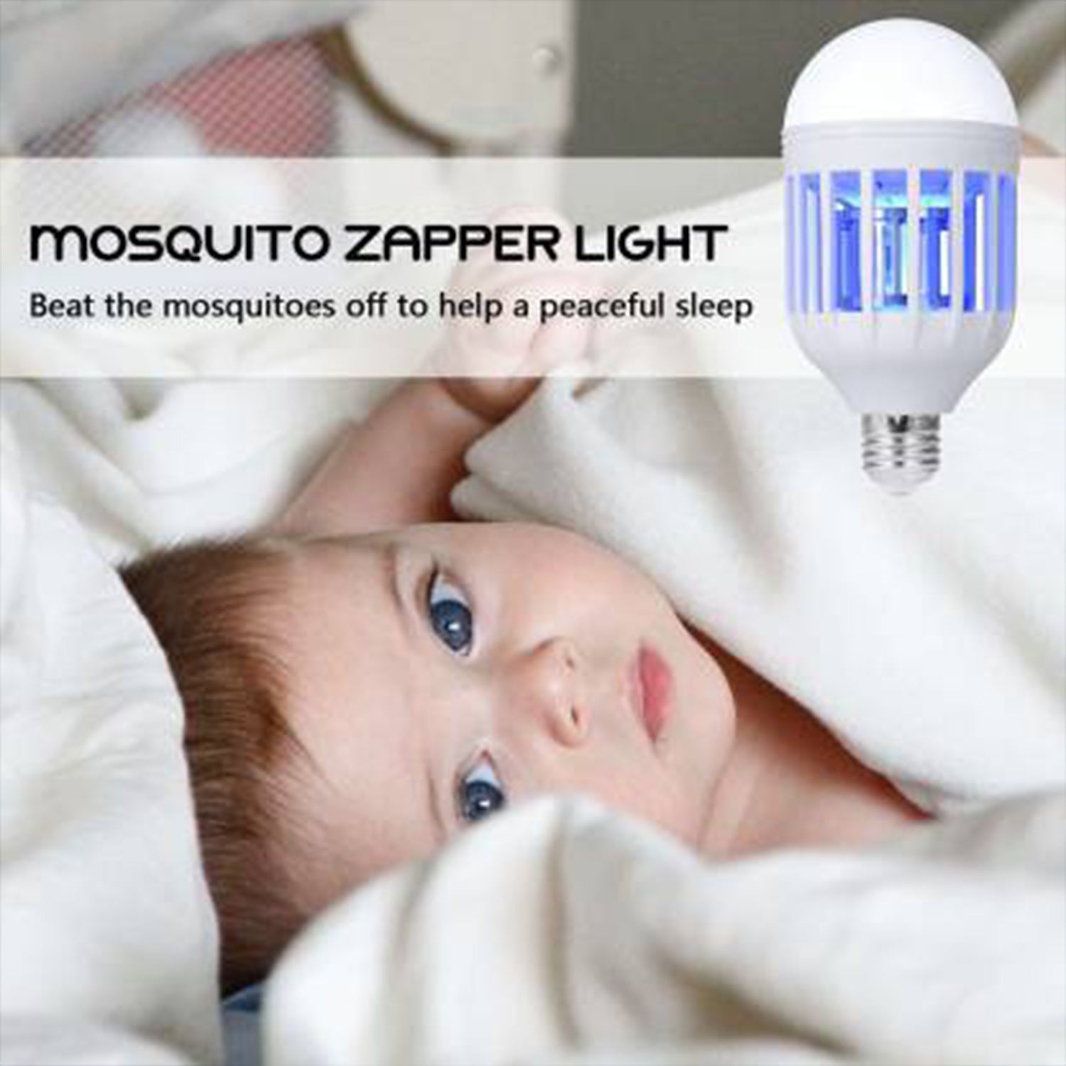 5W Mosquito Killer Lamp E27 LED Zapper for Summer Insects & Moths - Image 8