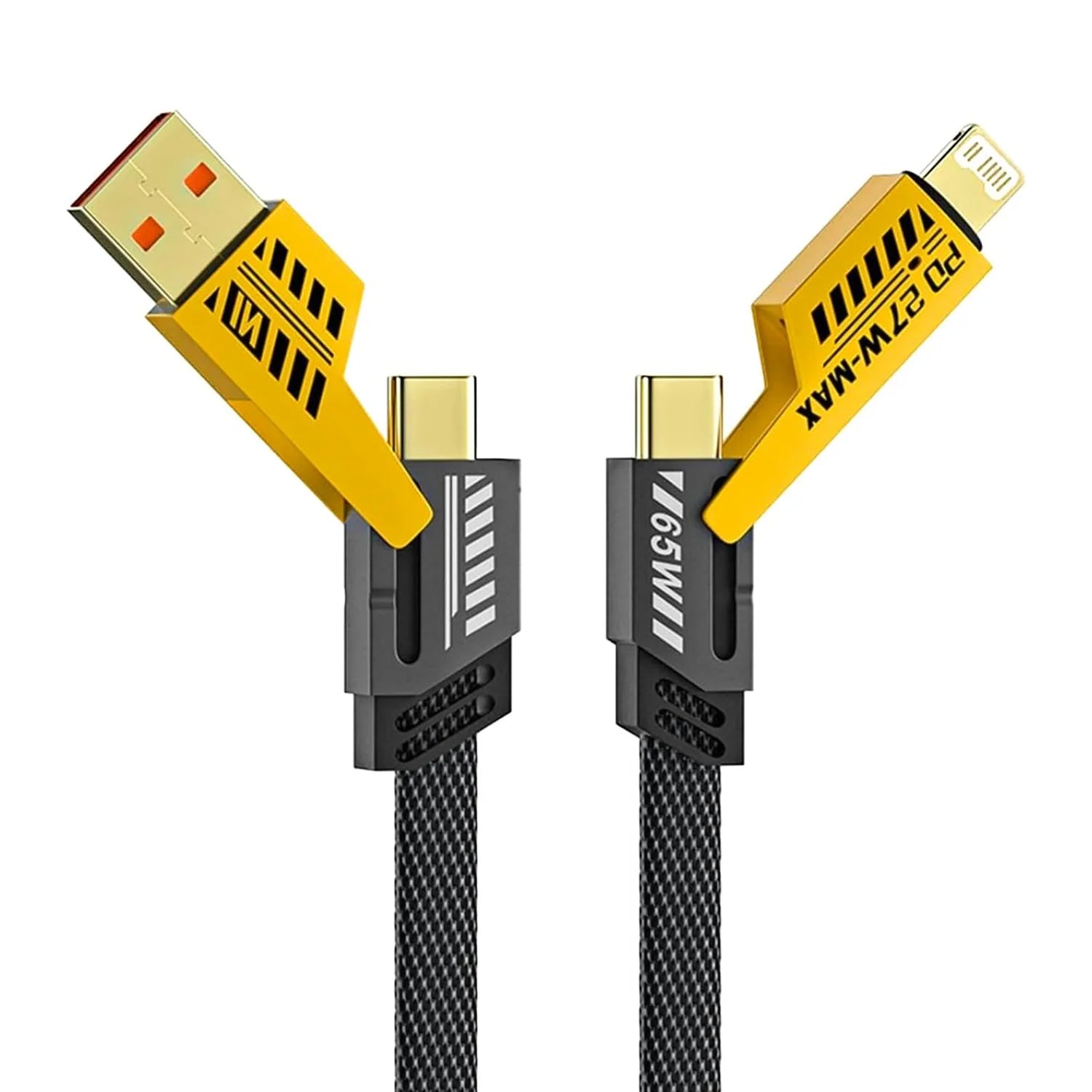 4 in 1 Fast Charging Cable With Multiport USB-C to Type C - Image 7