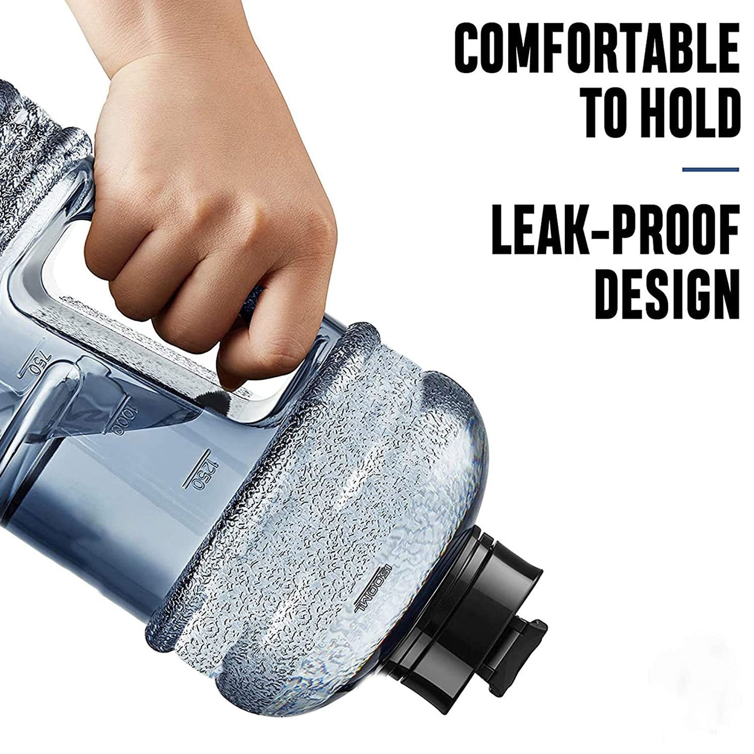 Sports Gym 1.5 Liters Gallon Water Bottle with Mixer and Strainer - Image 6