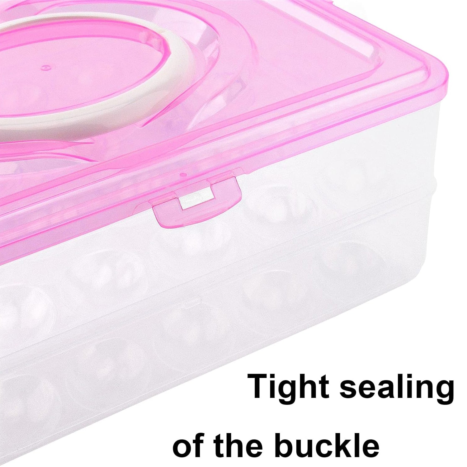 Double Layer 24 Grid Egg Storage Box for Egg Storage Container - Image 8