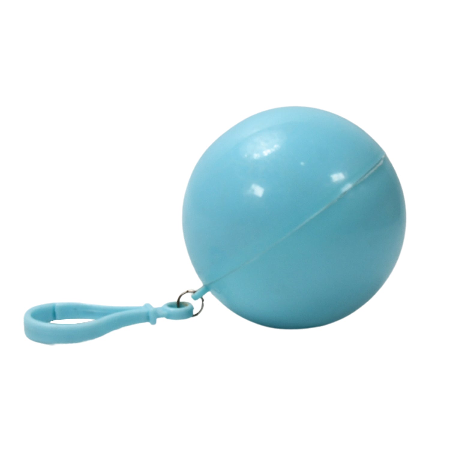 Disposable Raincoat for Kids with Hood and Attachable Round Case, Clear Plastic Raincoats for Emergency, Girls, Boys Disposable Emergency Ball Raincoat For Traveling and Outdoor Activities (1 Pc / Multicolor) - Image 6