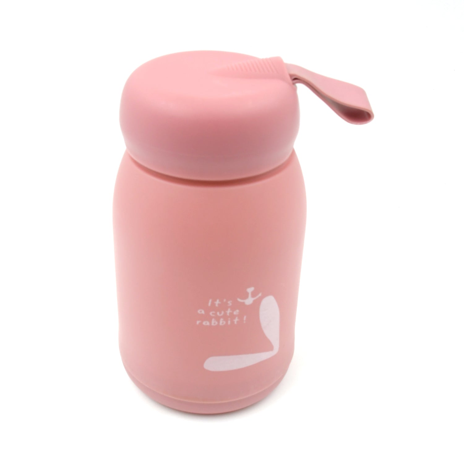 Cute Rabbit Printed Portable Insulated Water Bottle (380ML / 1 Pc) - Image 5