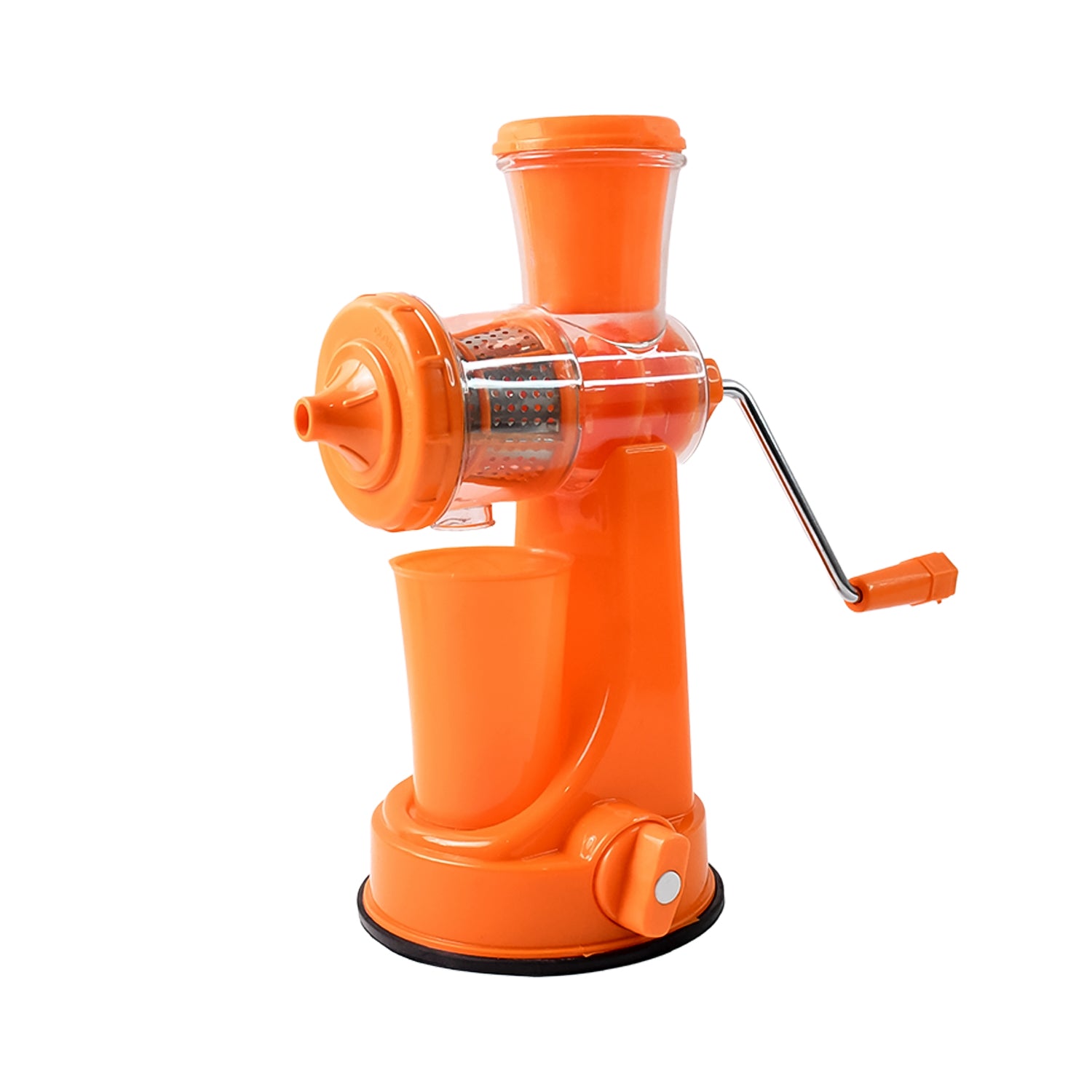 Manual Fruit Vegetable Juicer with Juice Cup and Waste Collector - Image 5