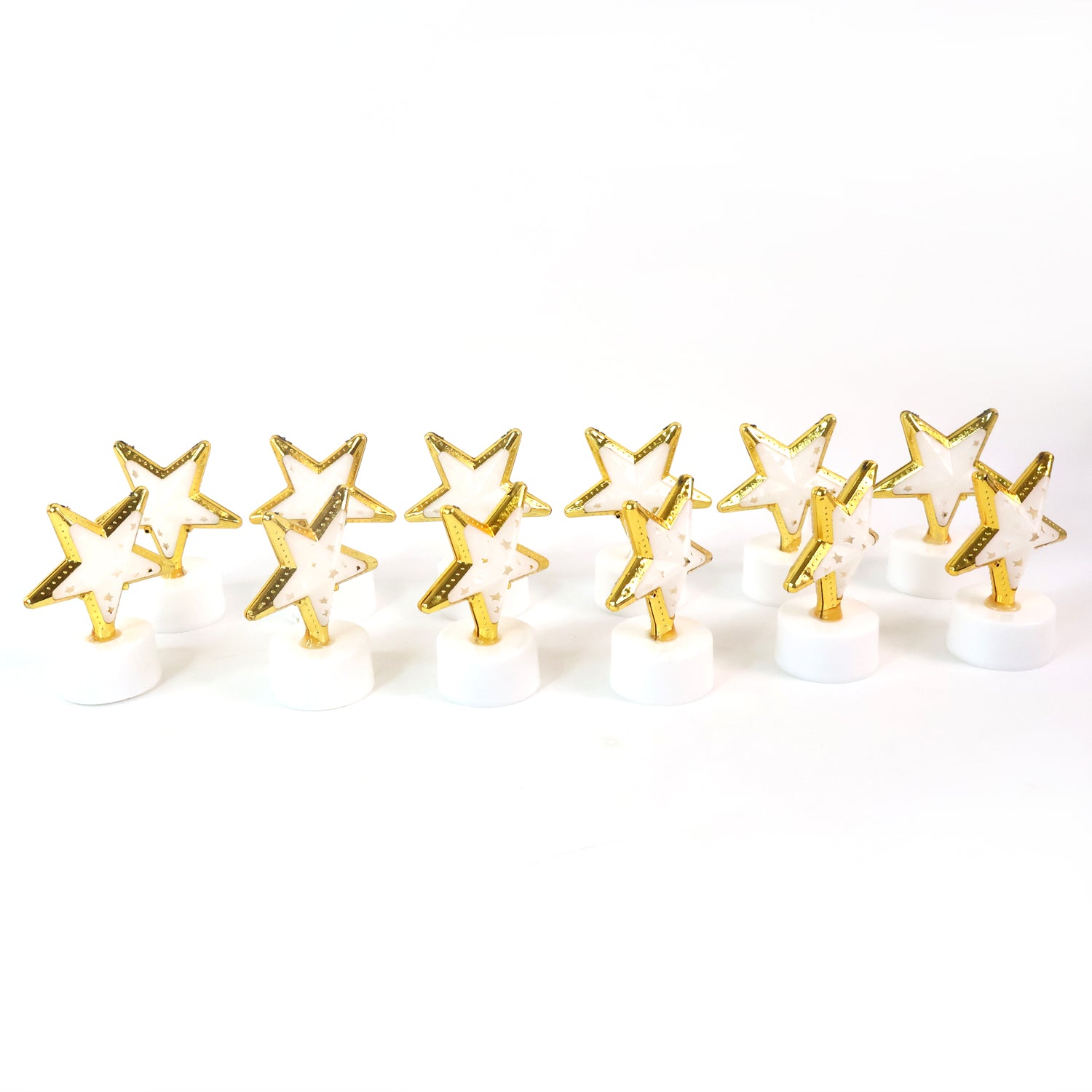 Decorative Star Shaped Flameless LED Candles (12 Pc) - Image 5