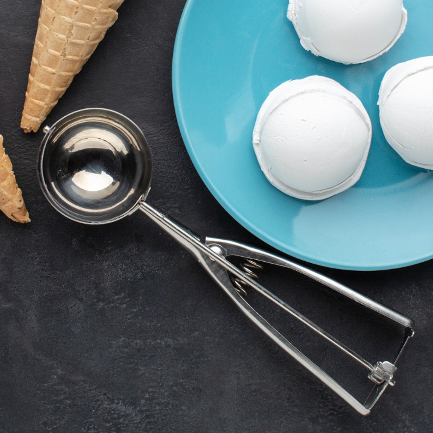 Premium Stainless Steel Ice Cream Scoop with Trigger Release –Approx 70 ML Capacity - Image 8