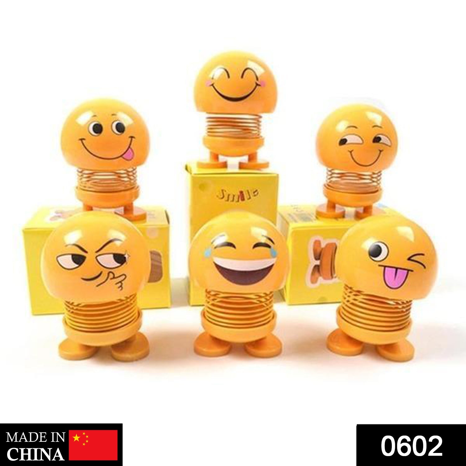 Emoticon Figure Smiling Face Spring Doll - Image 2