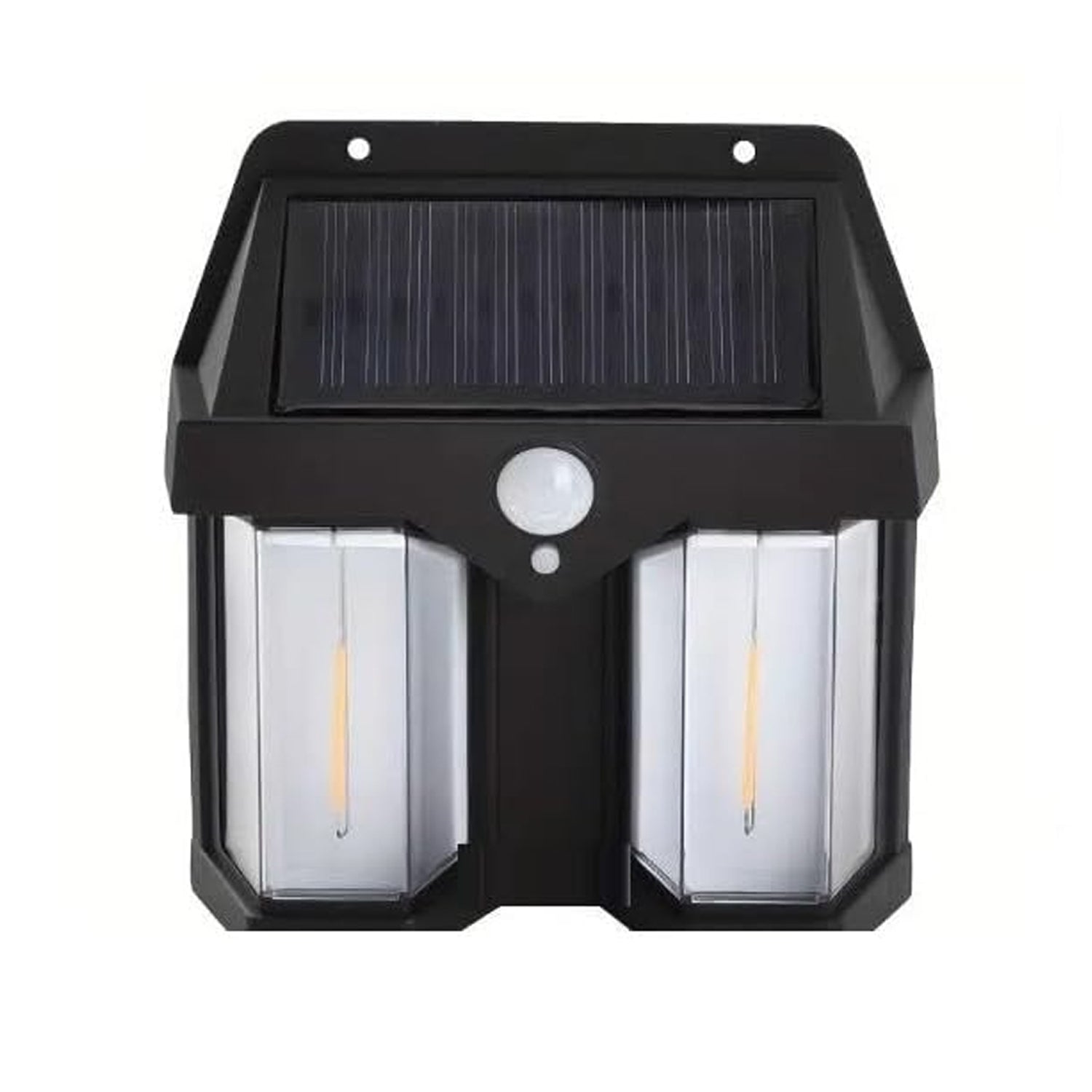 Outdoor Solar Wall Lamp Outdoor Waterproof High Quality Lamp Induction Garden Lamp Garden Villa Night Lamp Double Lamp Light (1 Pc) - Image 4