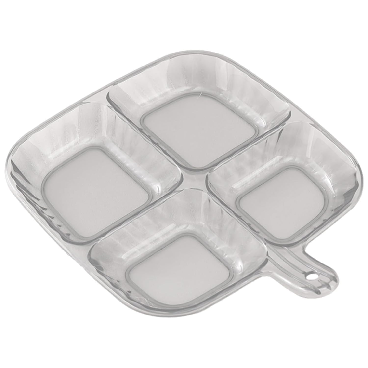 Plastic Kitchen Trays for Serving (4 Compartment / 1 Pc) - Image 5