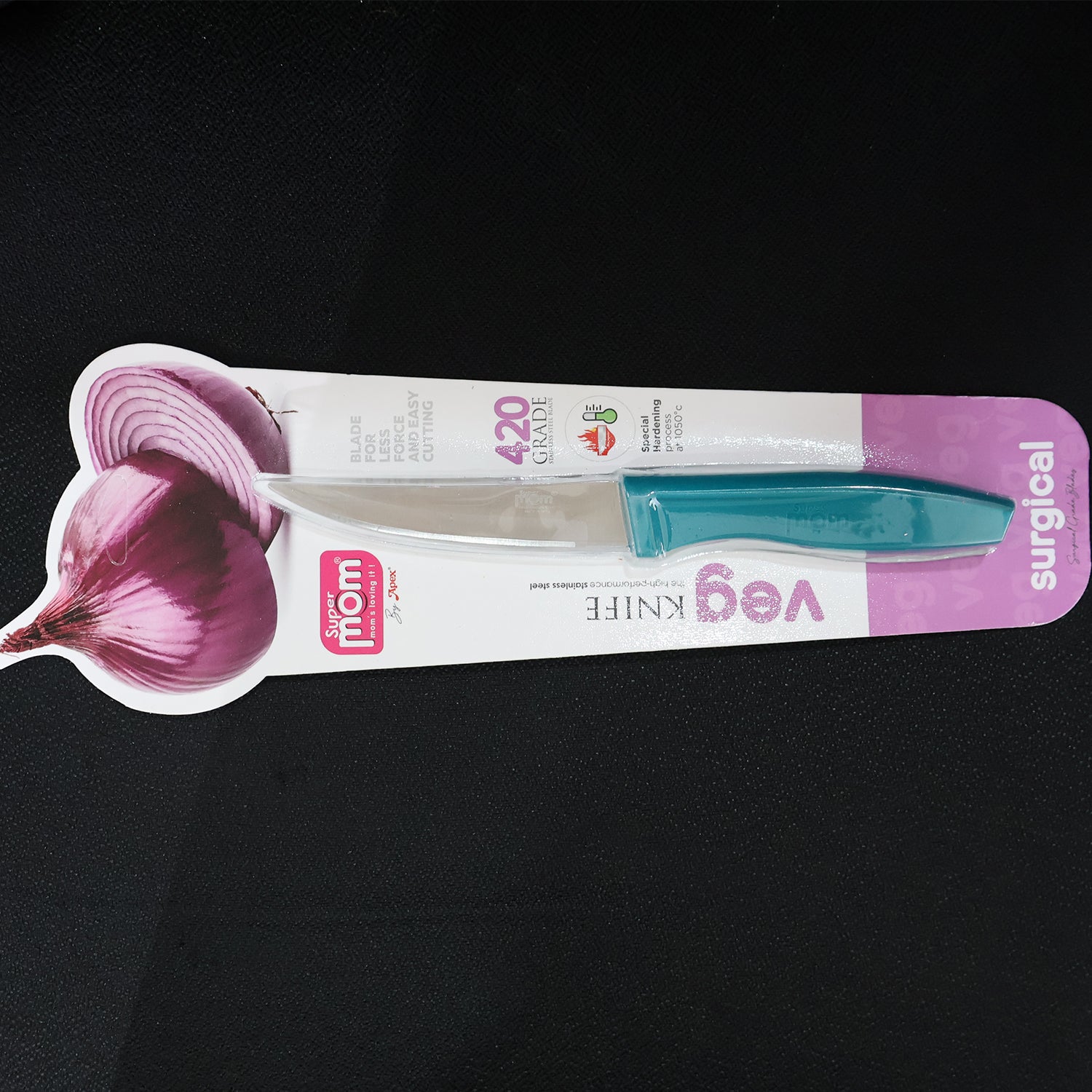 Supermom High-Quality Stainless Steel Vegetable Knife (1 Pc) - Image 7