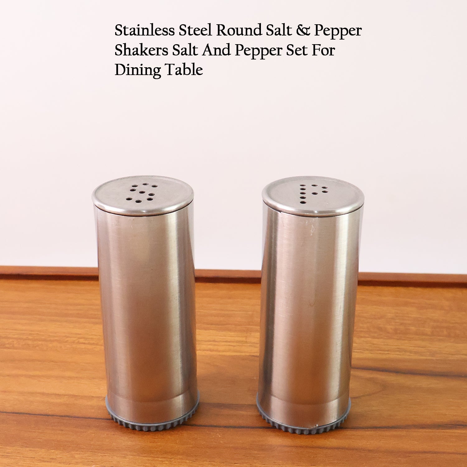 Supermom Stainless Steel Salt and Pepper Shaker Set (2 Pc) - Image 7
