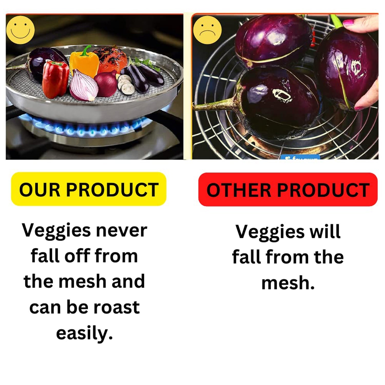 Steel Roaster Grill Jali For Tandoor & Chapati Roast Use ( 1 pc ) - Image 6