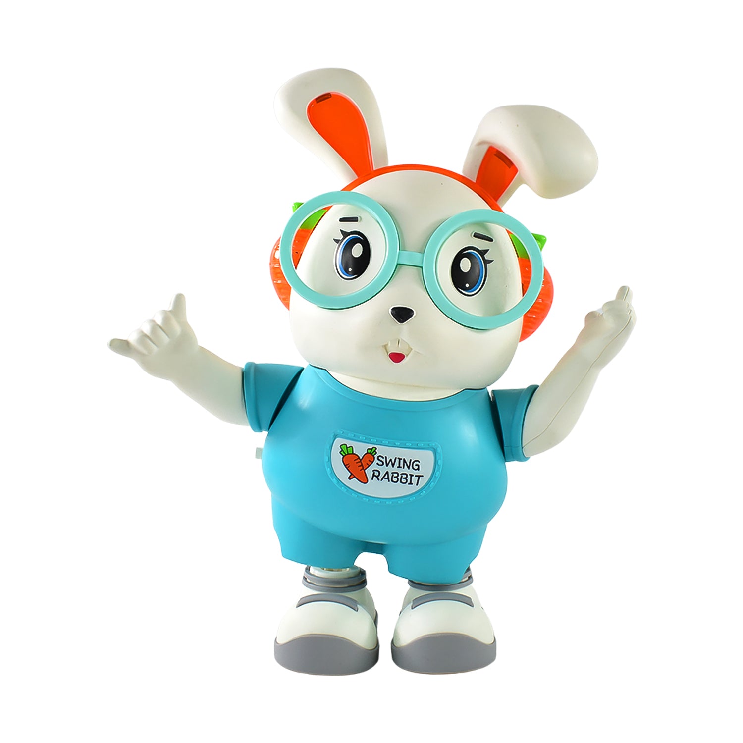 Electroplay Swing Rabbit Musical Dancing Toy – Interactive Bunny with Lights, Sounds (1 Pc / Battery Not Included) - Image 6