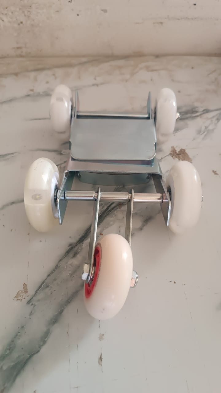 Heavy-Duty Motorcycle Front Wheel Parking Roller Stand (1 Pc) - Image 7