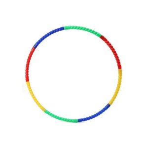 Hoops Hula Interlocking Exercise Ring for Fitness with Dia Meter Boys Girls and Adults (8 Pcs Set)