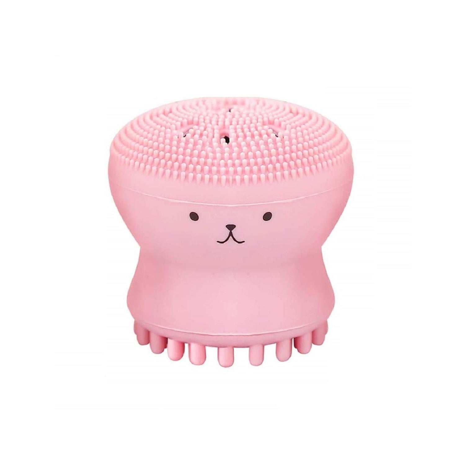 Facial Cleansing Brushes, Cute Octopus Shape Silicone Face Scrubber Massager Skincare Tool (1PC) - Image 4