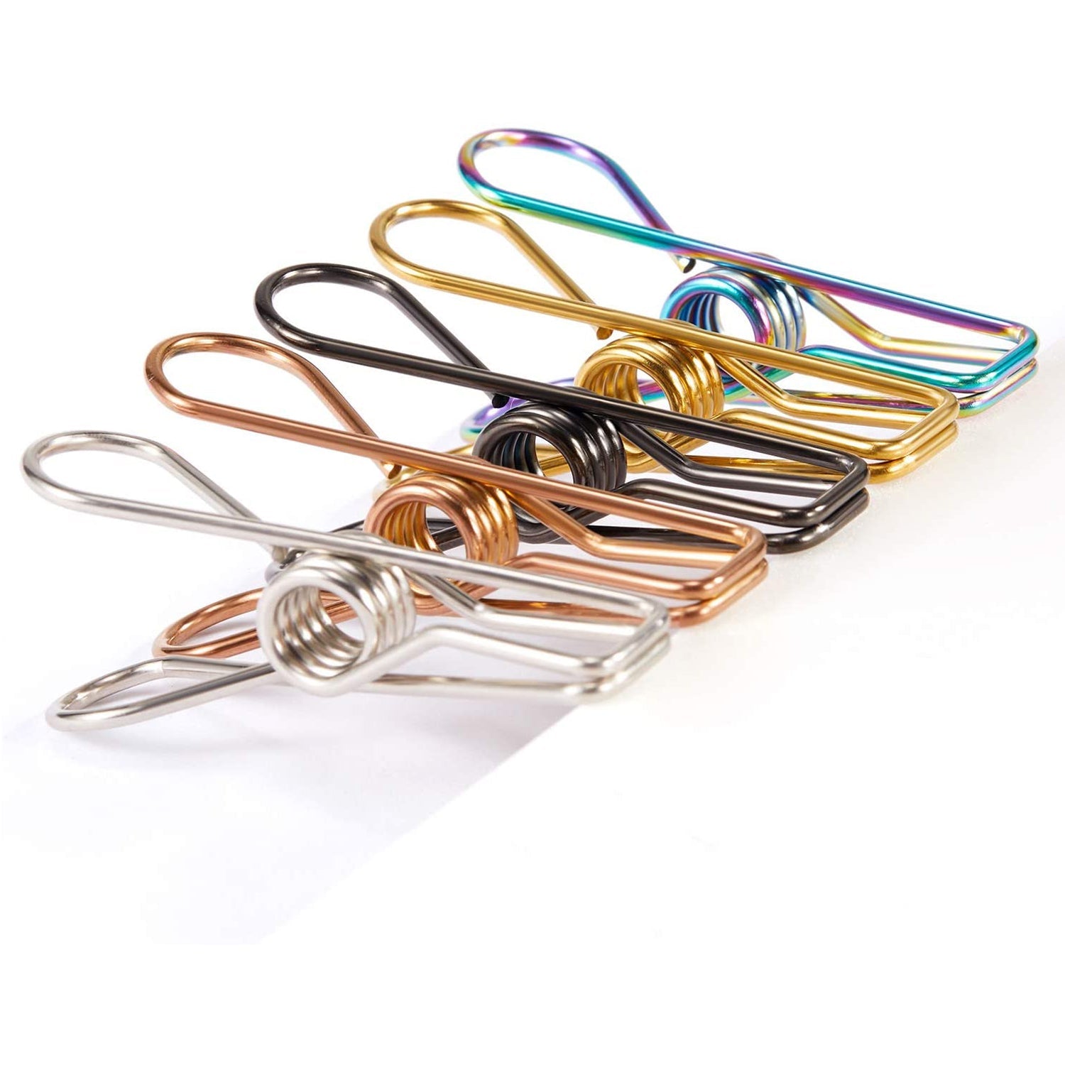Stainless Steel Multipurpose Sturdy Clothes Hanging Clips - Image 5