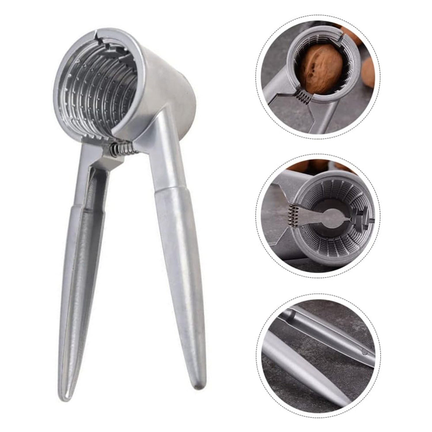 Luxury Stainless Walnut Cracker – Portable Nut Cutter & Bottle Opener for Nuts (Pecans, Almonds, Nuts) - Image 6