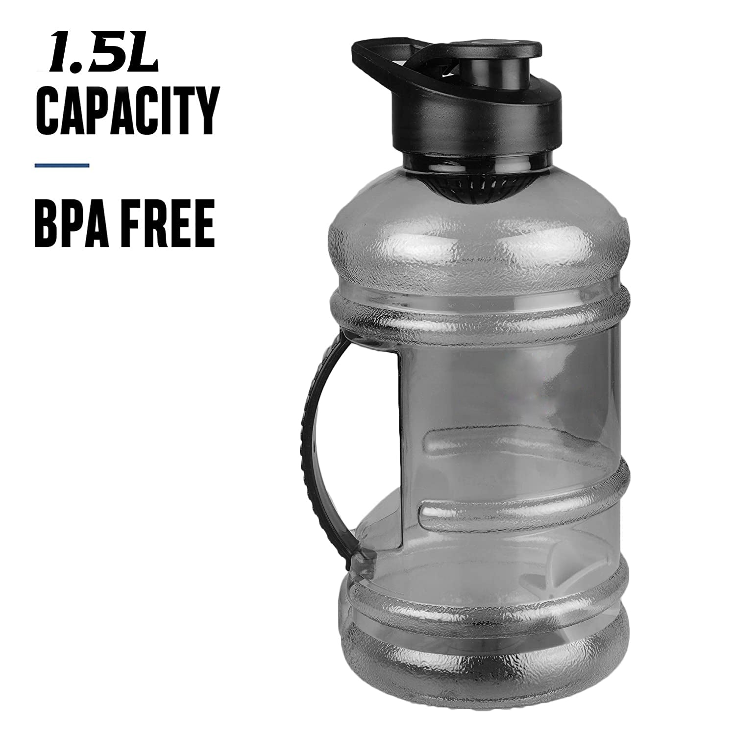 Sports Gym 1.5 Liters Gallon Water Bottle with Mixer and Strainer - Image 10
