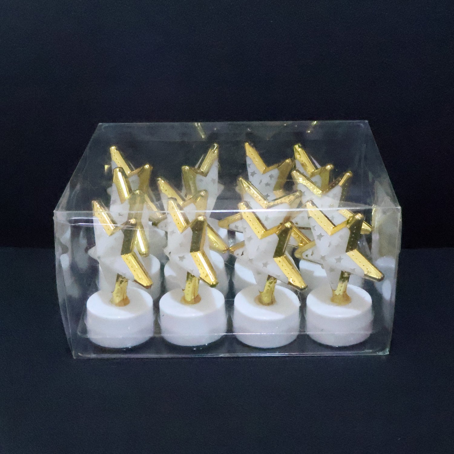 Decorative Star Shaped Flameless LED Candles (12 Pc) - Image 8