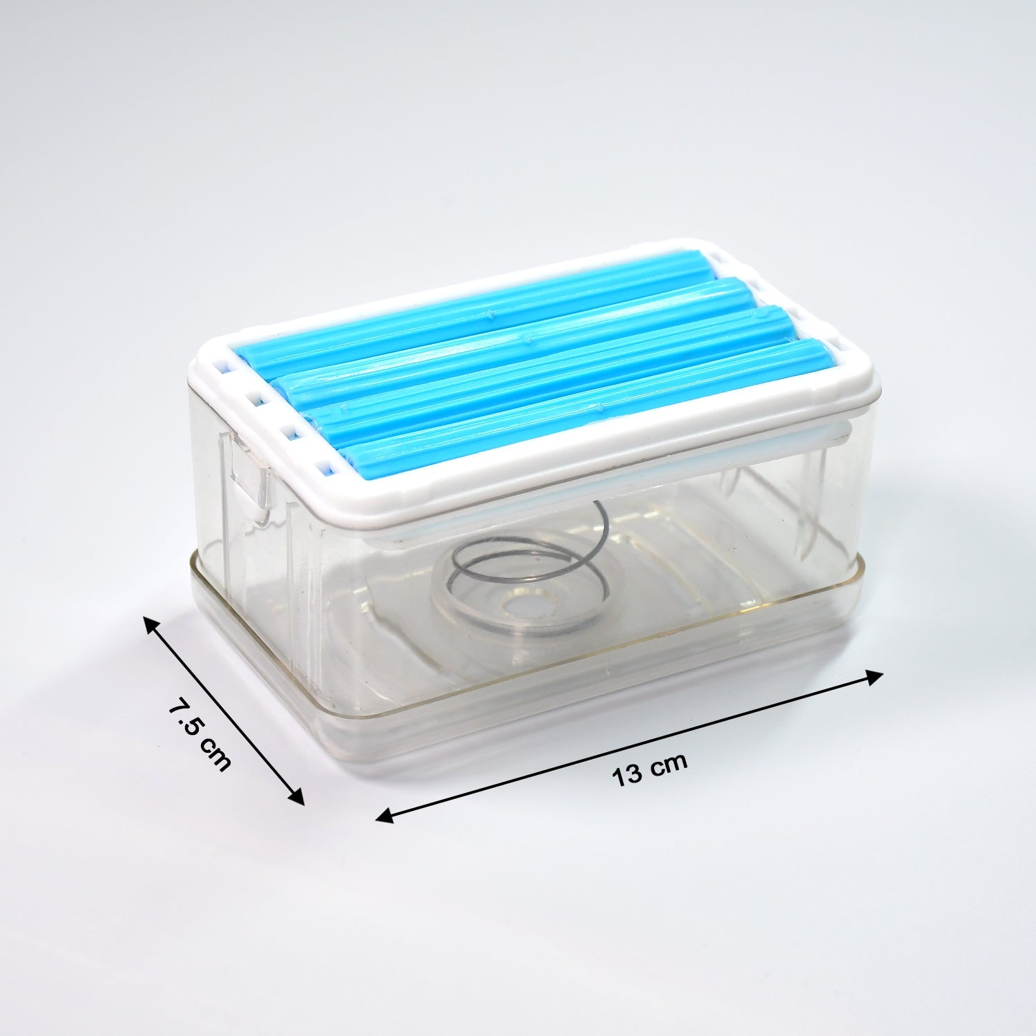 2-in-1 Portable Soap Dish & Dispenser – Multifunctional Soap Holder with Roller & Drain Holes for Bathroom, Kitchen, Home Use (1 Pc) - Image 7