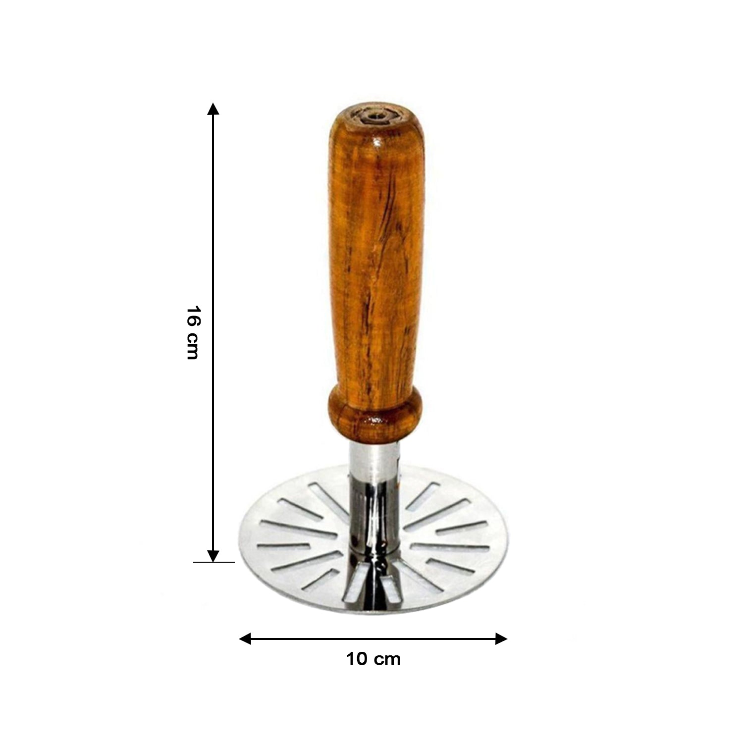 Paubhaji Masher used in all kinds of household and kitchen places for mashing and making paubhajis. - Image 6