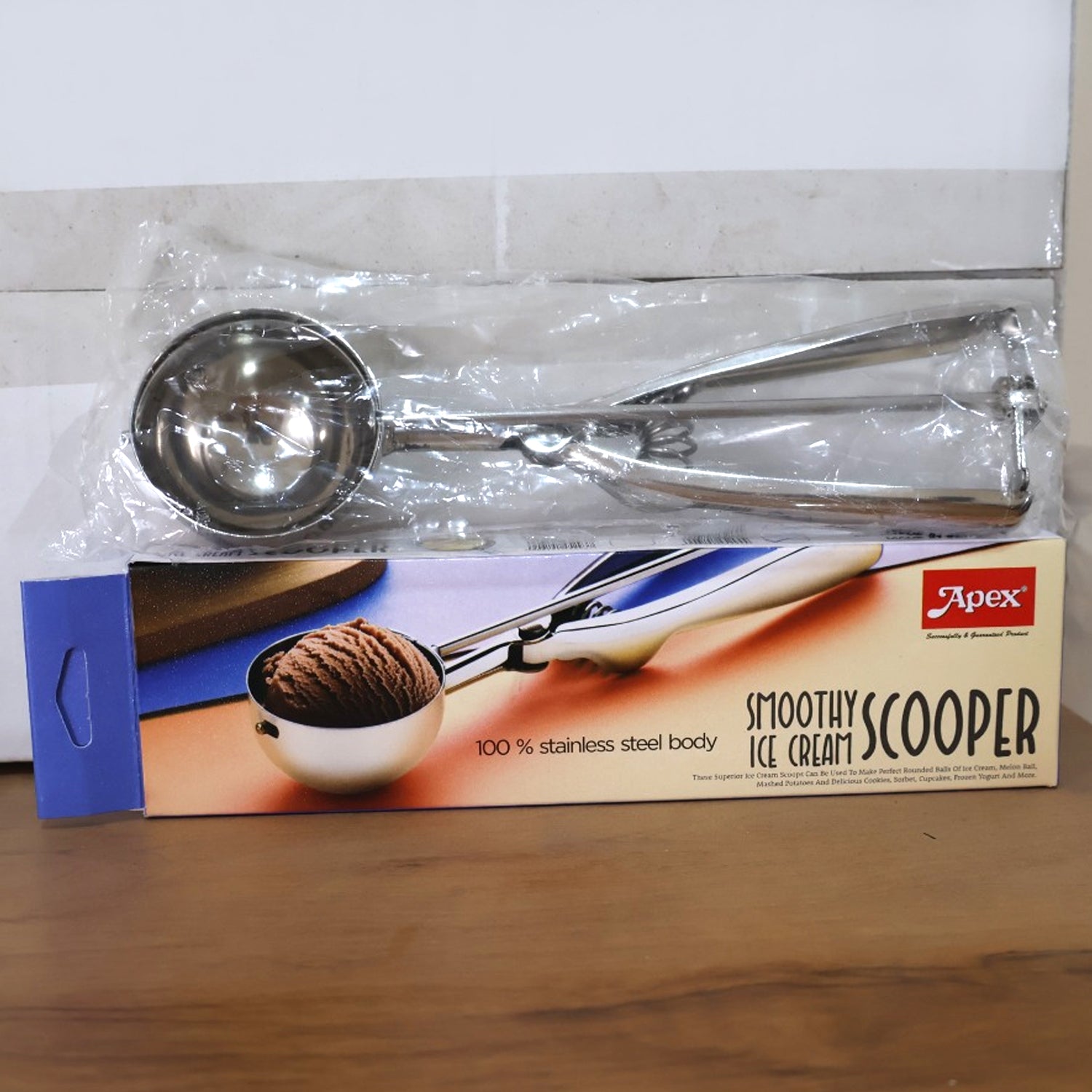 Premium Stainless Steel Ice Cream Scoop with Trigger Release –Approx 70 ML Capacity - Image 9