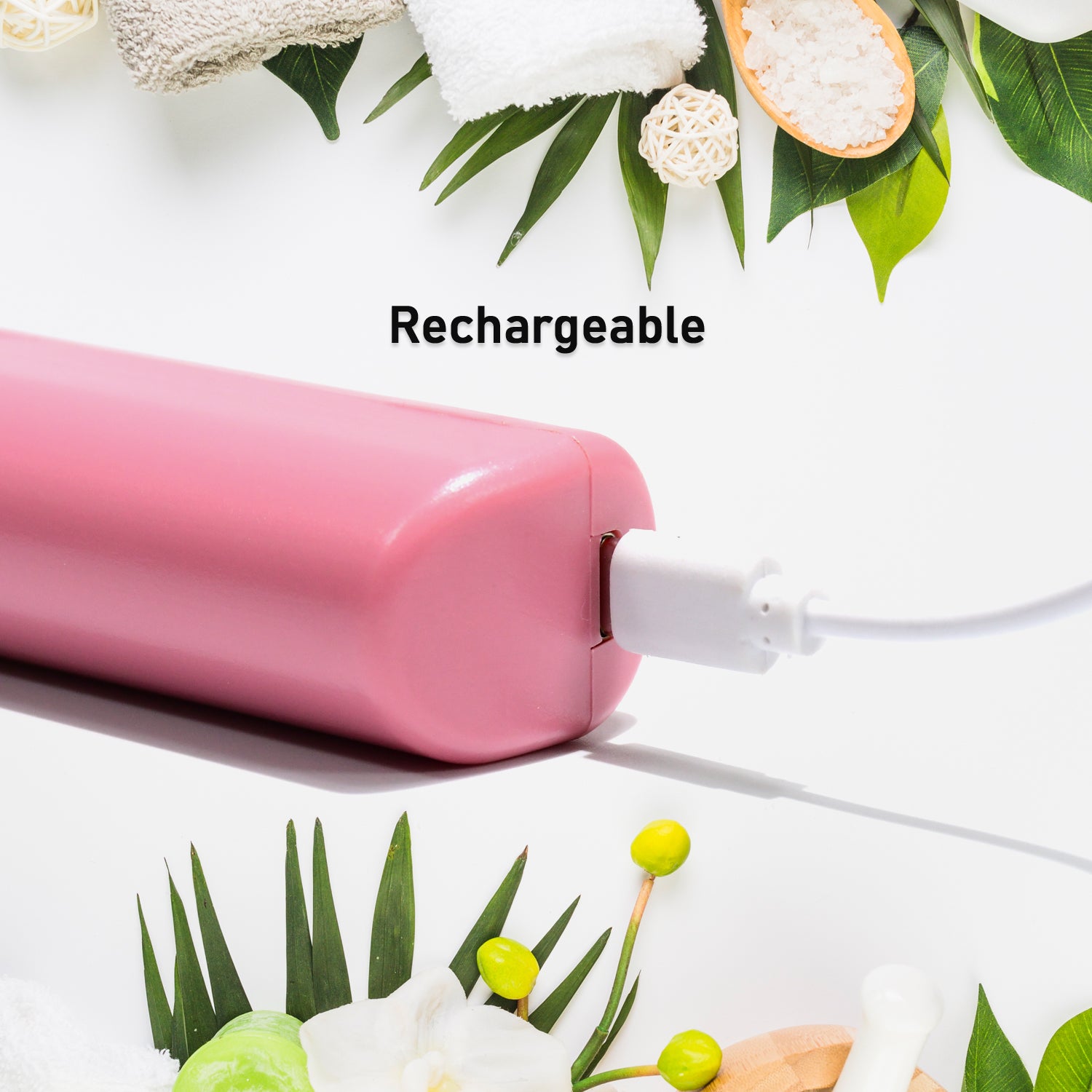 Rechargeable Mini Hair Straightener, Travel Portable USB Charging Cordless Hair Straightener Bursh, Three Temperature Adjustments Flat Iron Comb (1 Pc) - Image 10