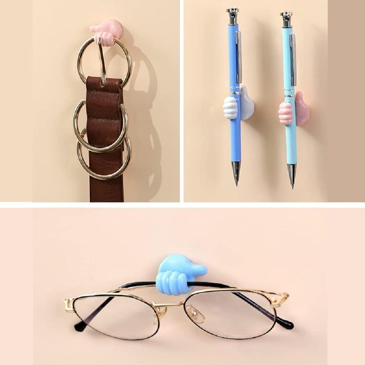 Thumb Cable Clips, Multi-Color Cord Organizer for Home, Office, Car (10 Pc Set) - Image 10