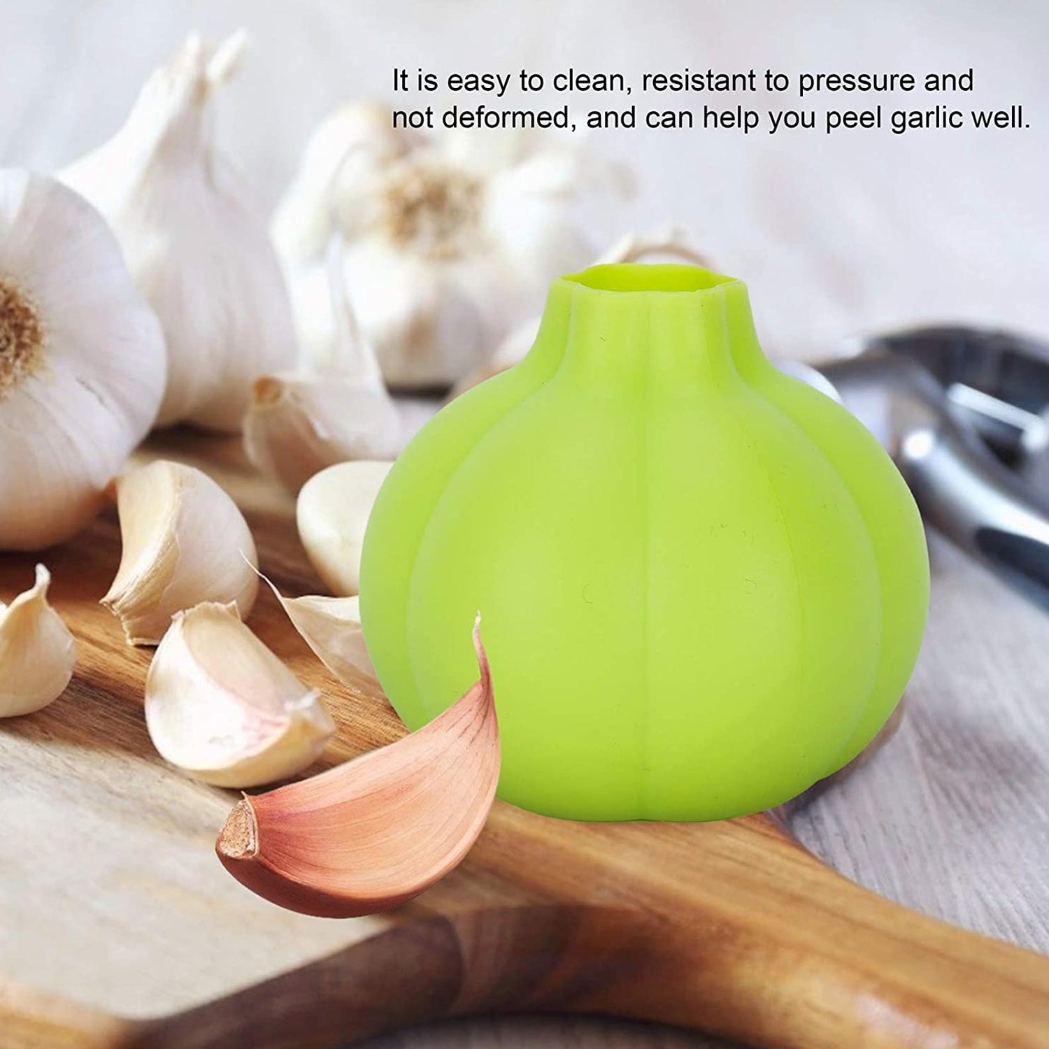 Silicone Ginger Garlic Manual Peeler - Image 7