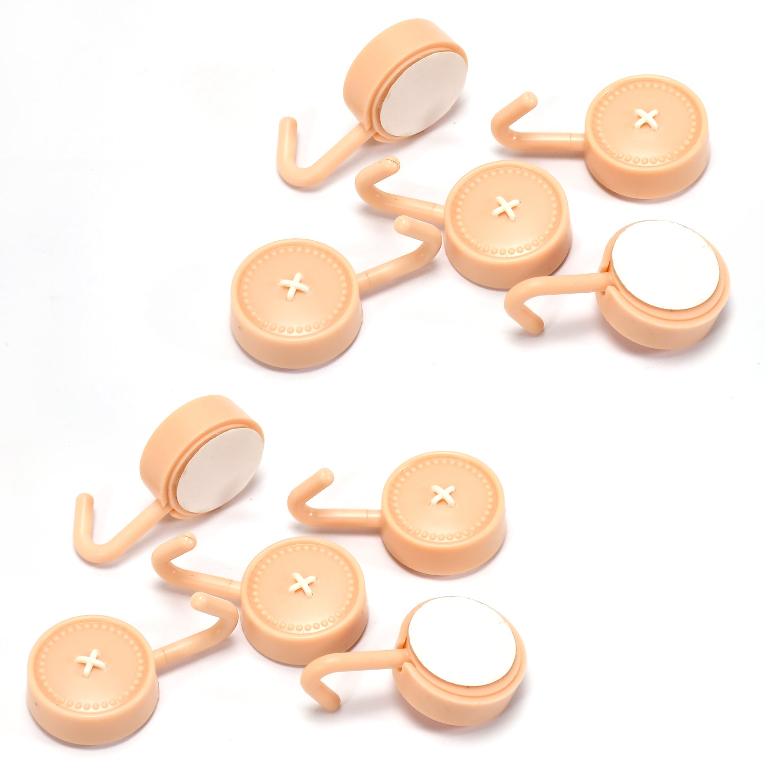 Self-Adhesive Sticky Wall Hooks (10 Pcs) - Image 4