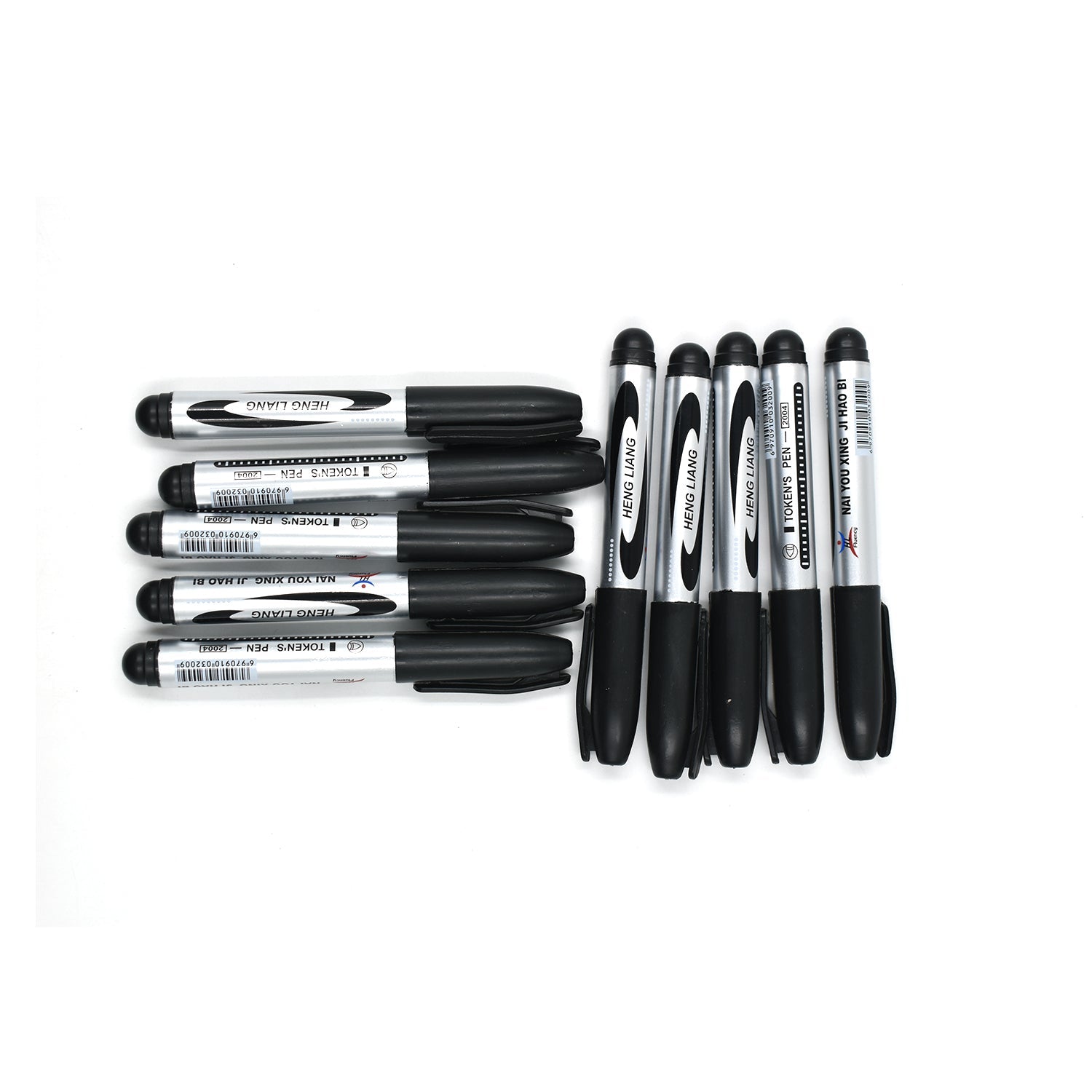 10 Pc Permanent Black Marker