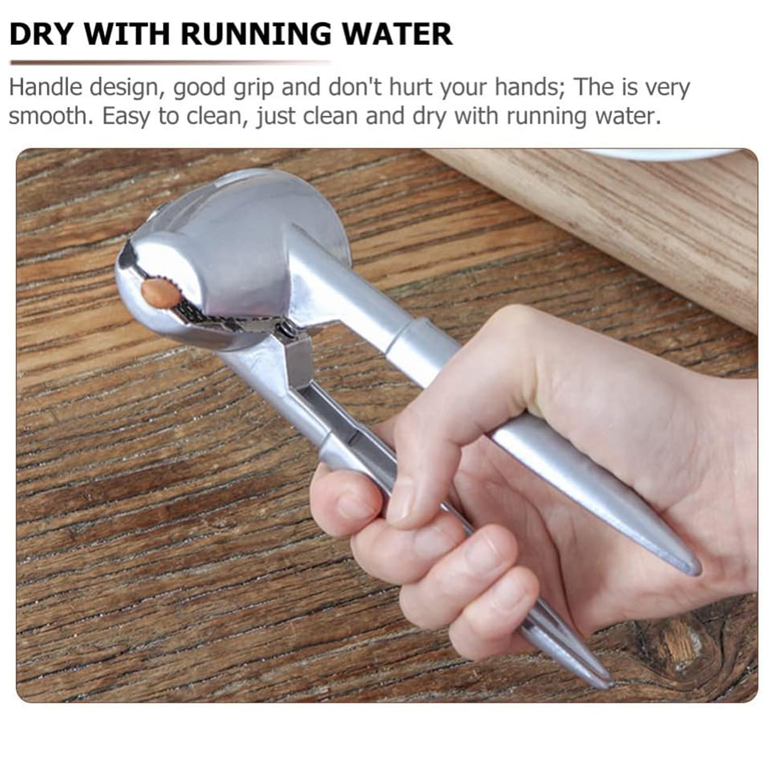 Luxury Stainless Walnut Cracker – Portable Nut Cutter & Bottle Opener for Nuts (Pecans, Almonds, Nuts) - Image 8