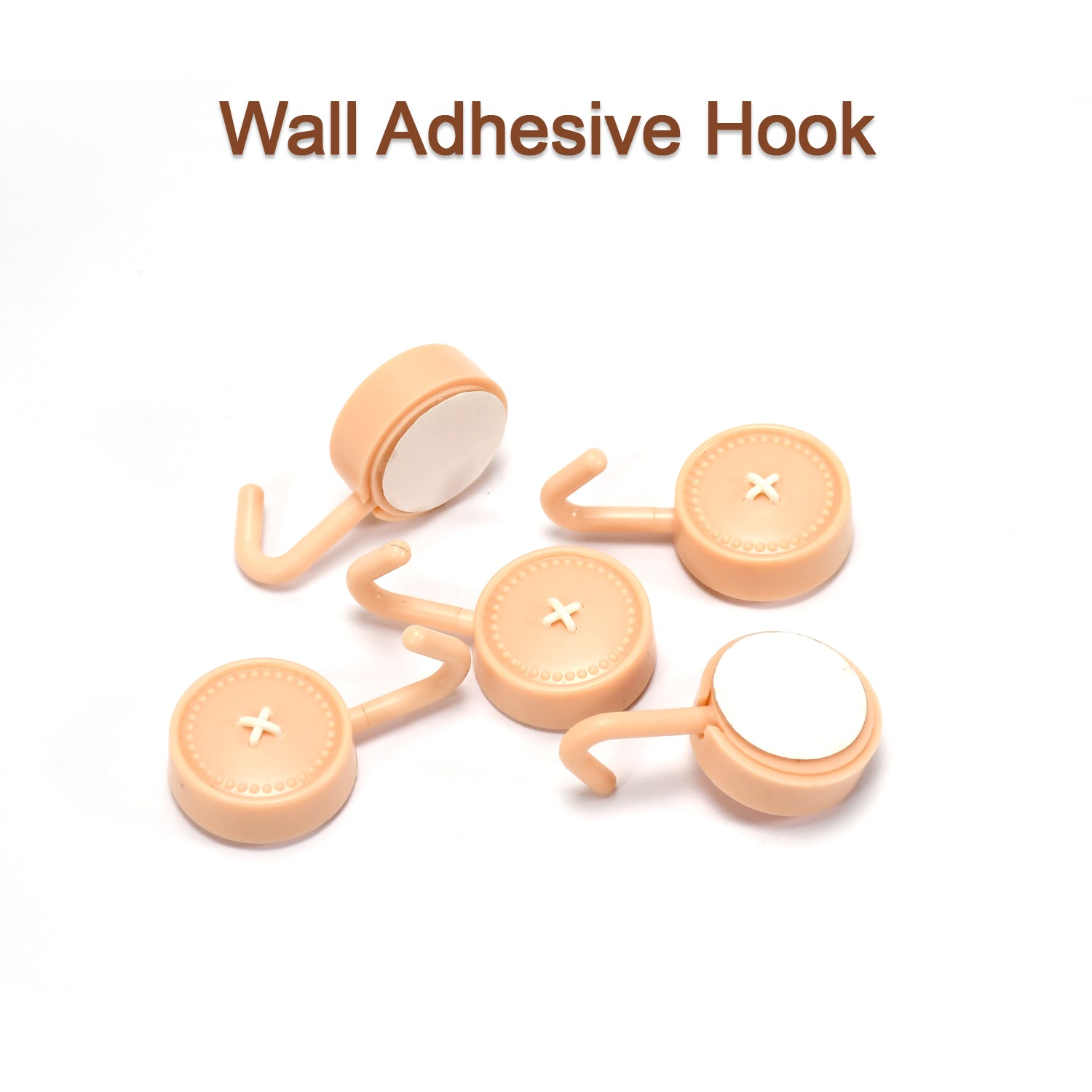 Self-Adhesive Sticky Wall Hooks (10 Pcs) - Image 5
