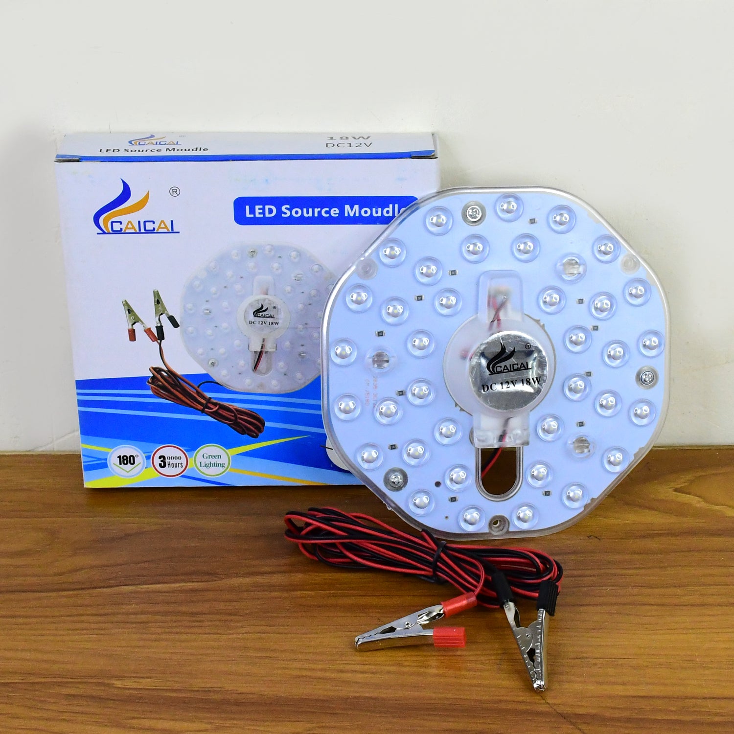 High Brightness 12V 18W Round LED Light Module with Clip Wires - Image 10