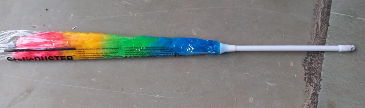 Colorful Feather Duster | Microfiber Duster for Cleaning | Dusting Stick | Dusting Brush - Image 9
