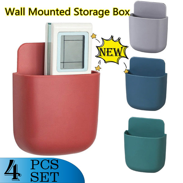 Wall Mounted Storage Case with Mobile Phone Charging Holder - Image 6