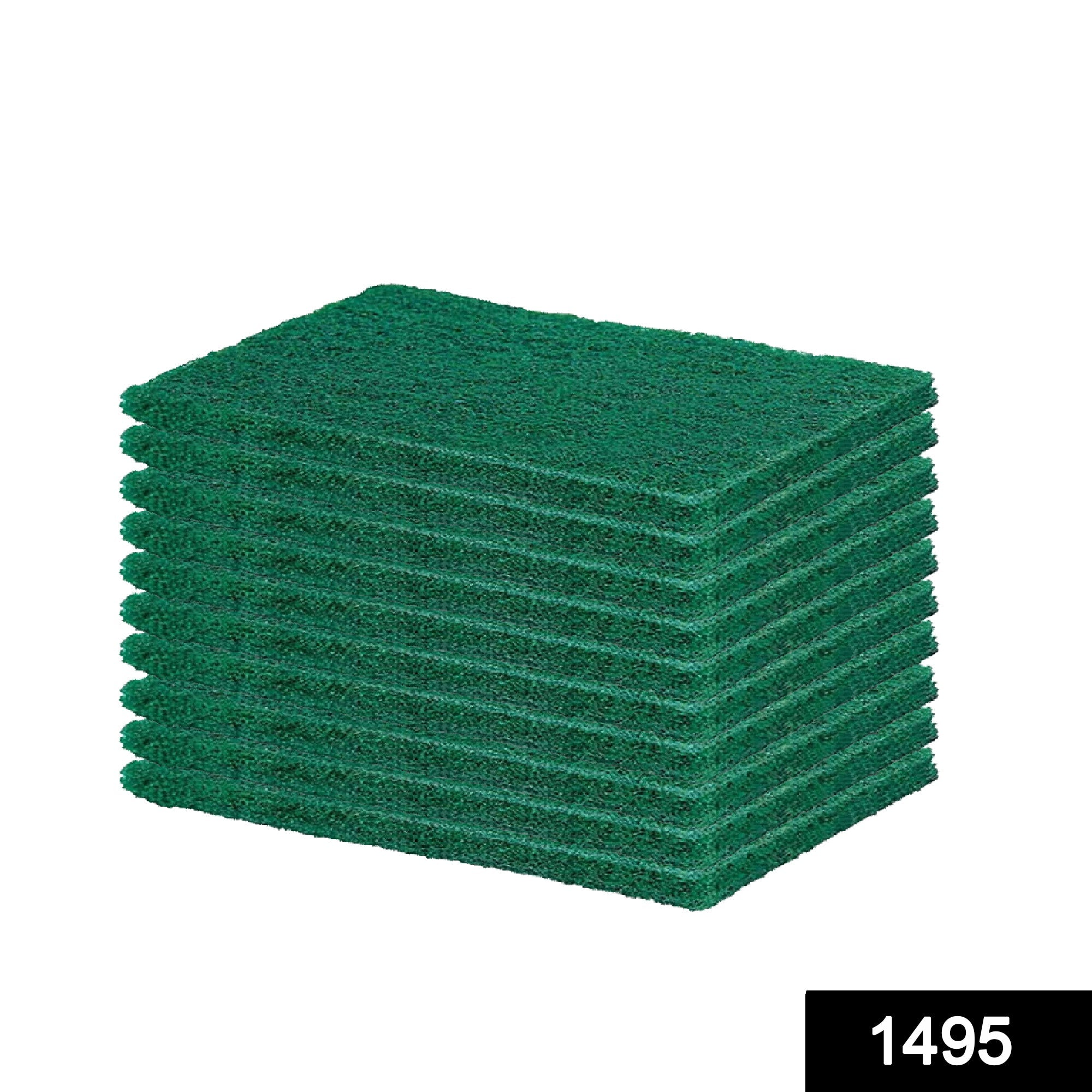 Green Kitchen Scrubber Pads for Utensils / Tiles Cleaning - Image 2