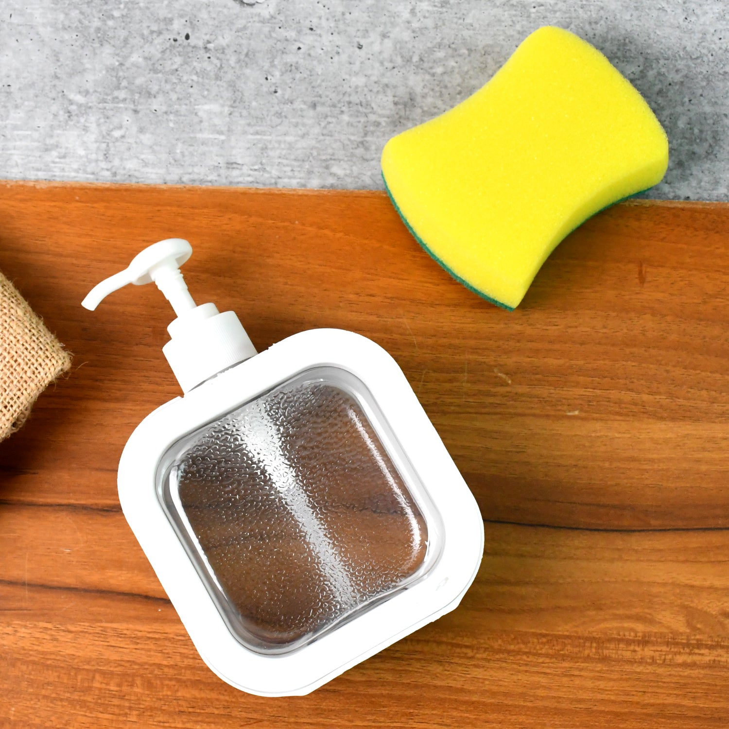 Snap sink Dispenser Plastic Clear Empty Pump Lotion Bottles (1 Set) - Image 3