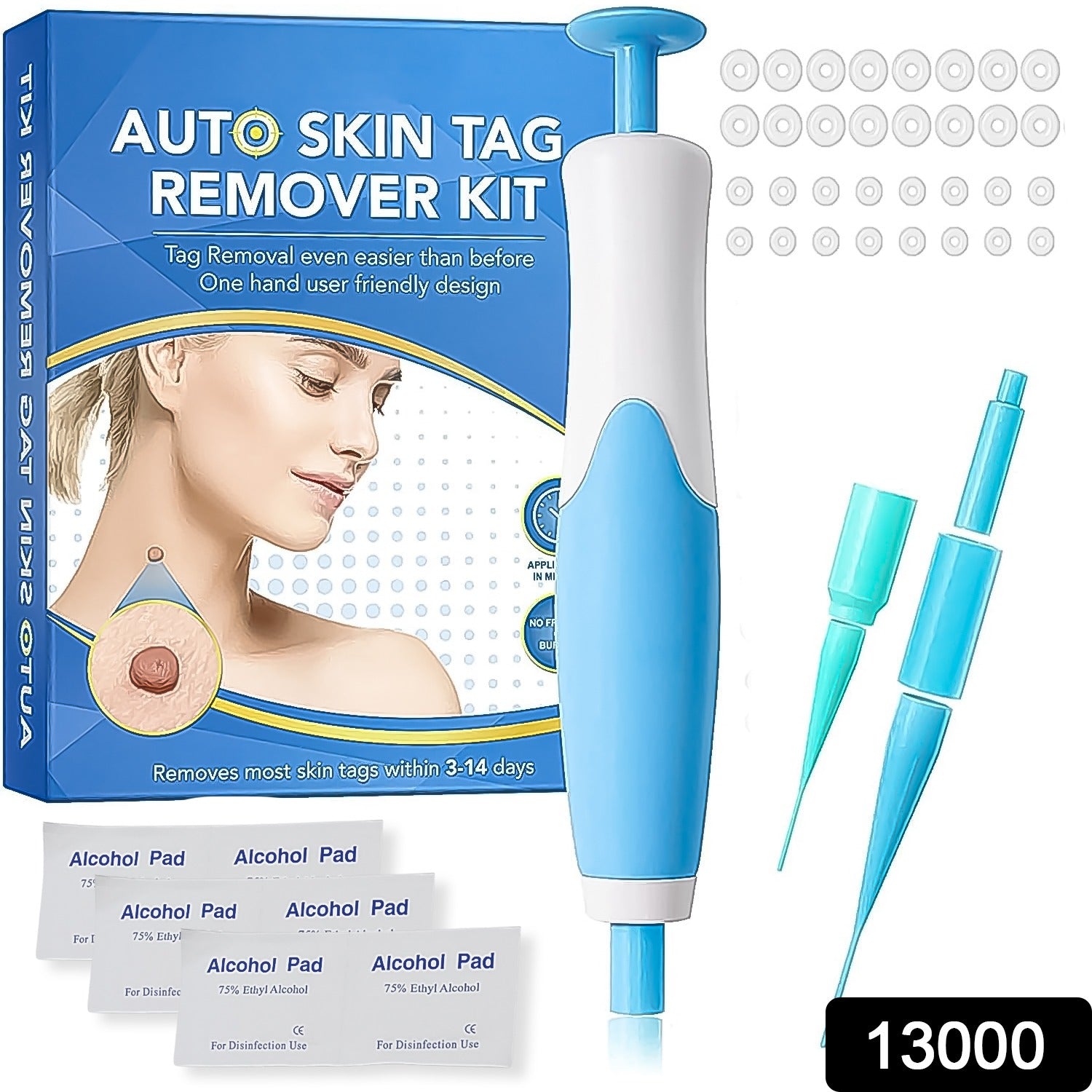 Skin Tag Remover Kit 2 in 1 for Micro to Large (2 mm - 8 mm / 1 Set) - Image 2