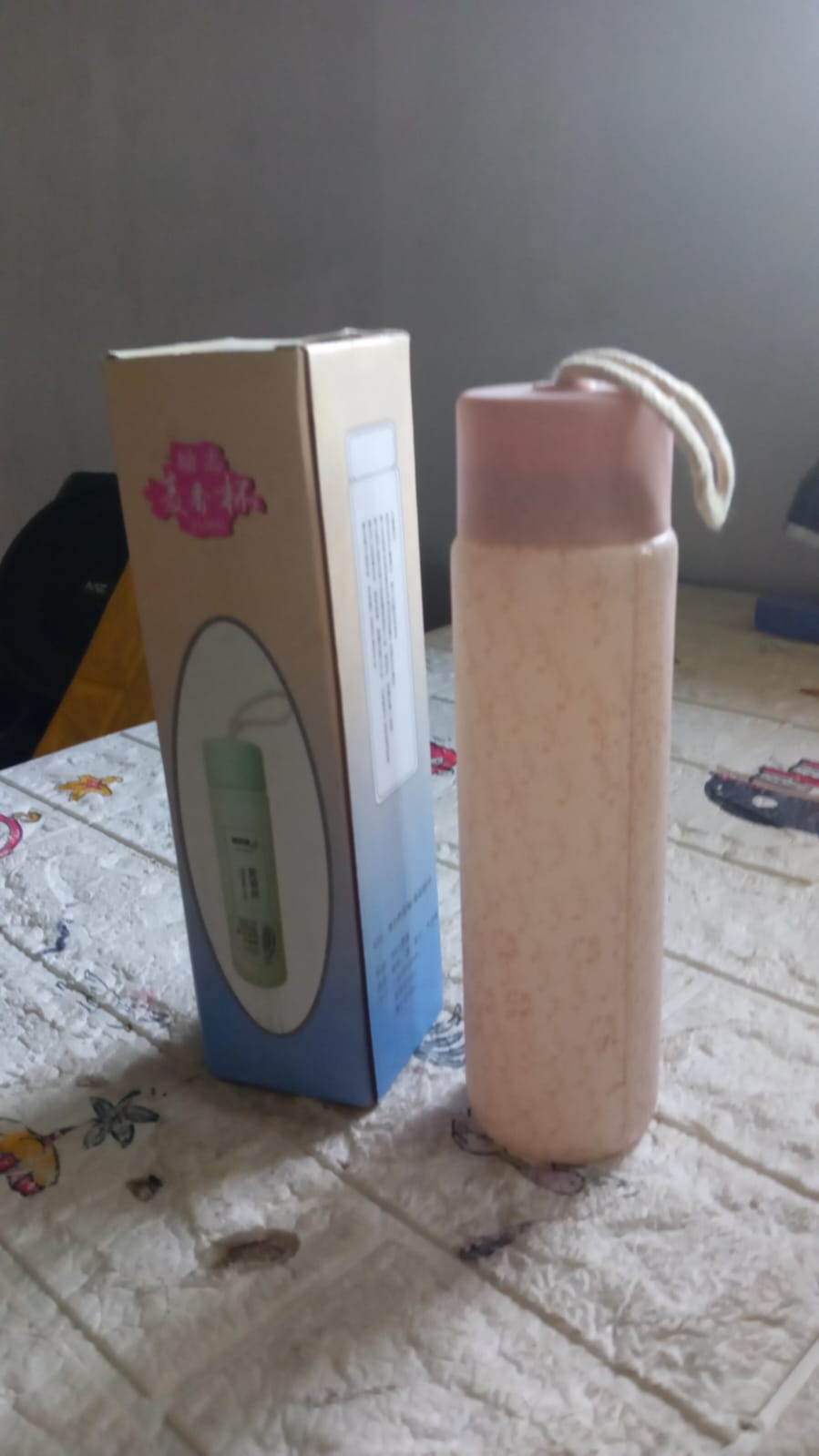 350ml Leak Proof Glass Water Bottle - Hot & Cold, BPA Free, Travel - Image 7