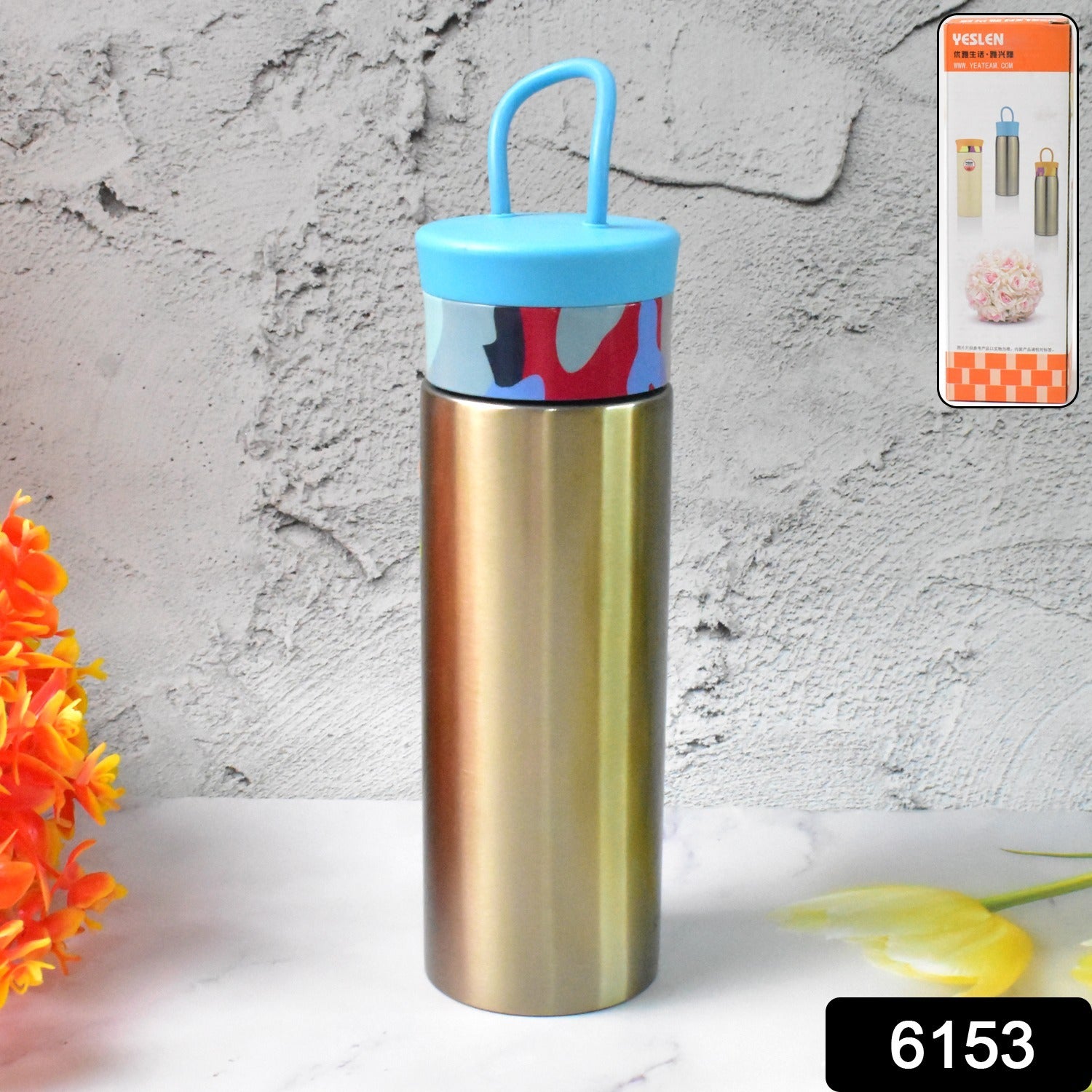 Stainless Steel Double Wall Water Bottle (300ml) - Image 2