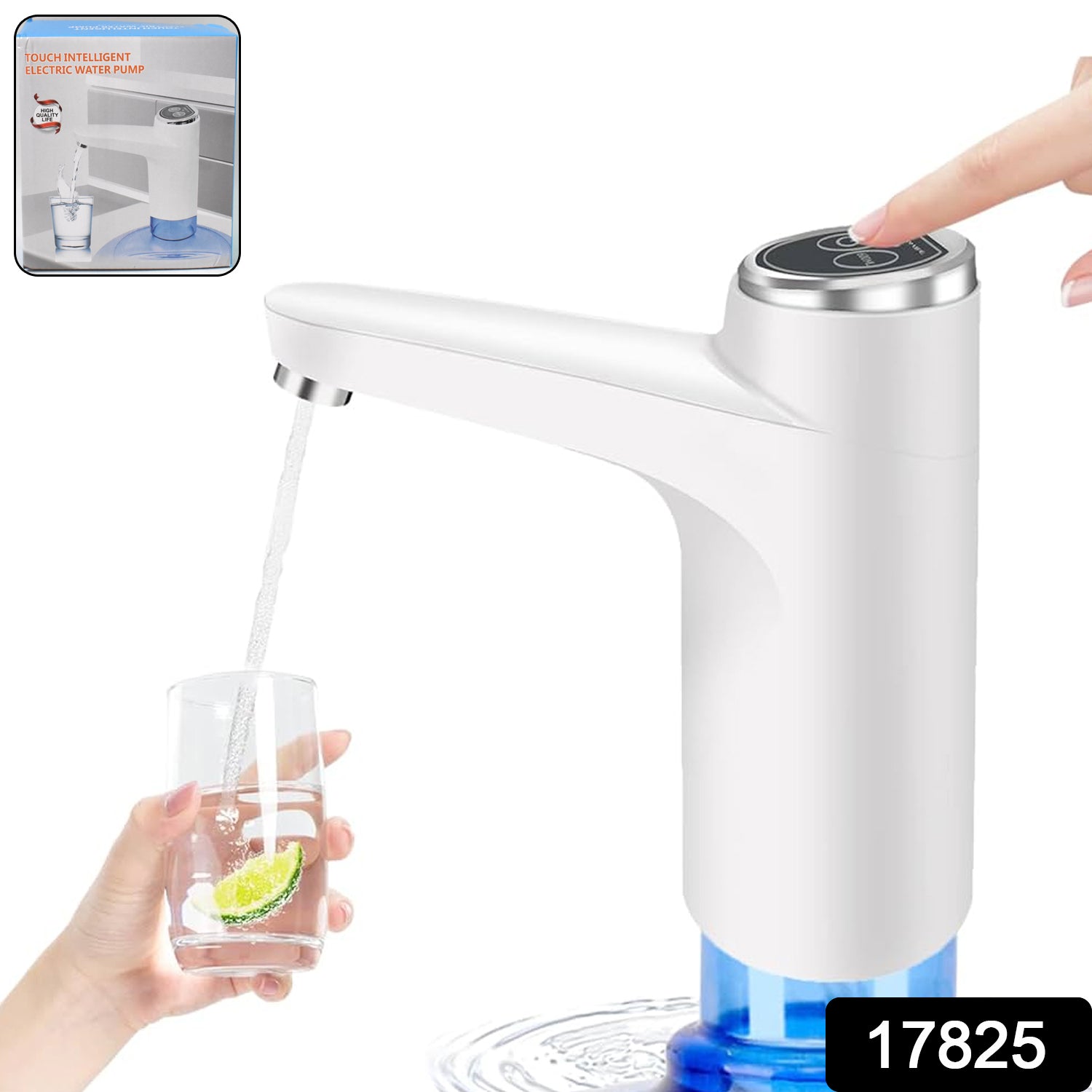 USB Electric Water Dispenser Pump, Portable Bottle Pump for Home & Travel Use - Image 2