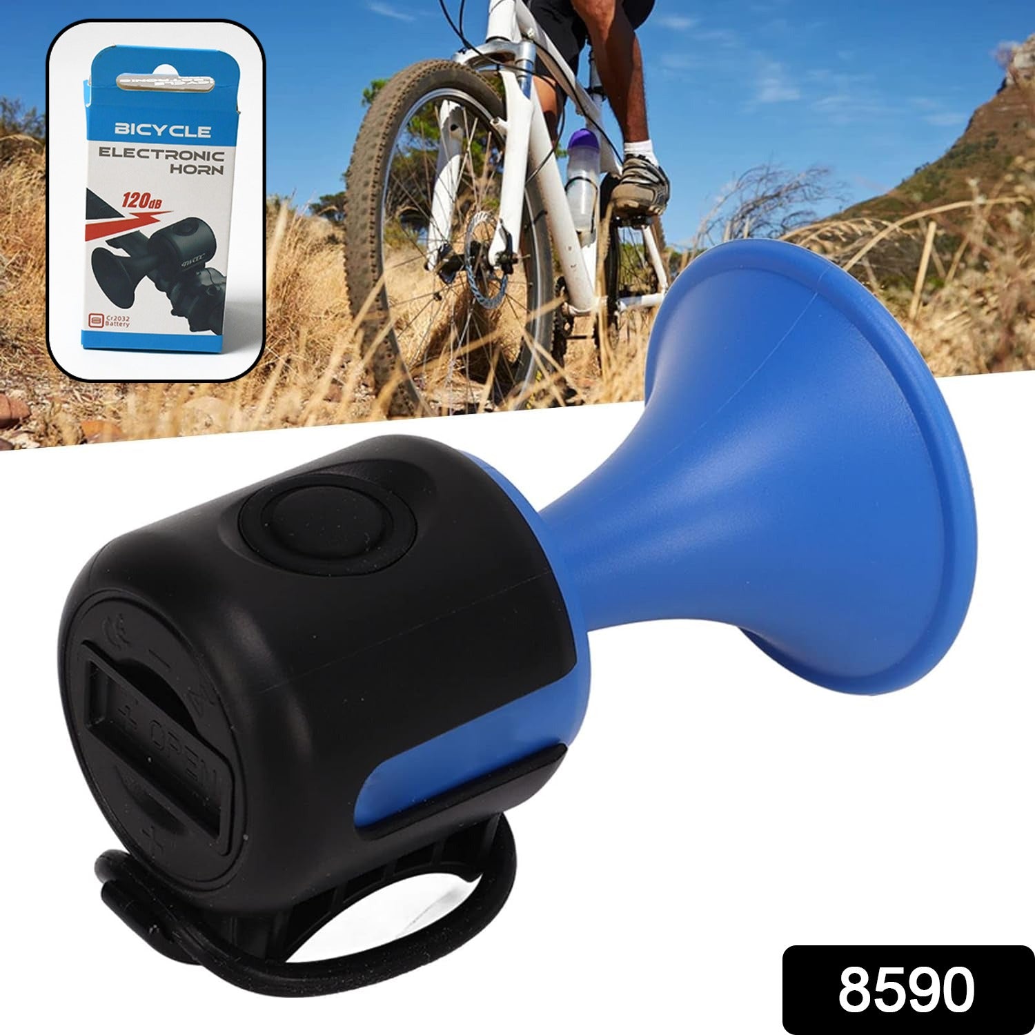 Loud 120dB Bicycle Air Horn – Waterproof Electric Bell with Long Battery Life - Image 2