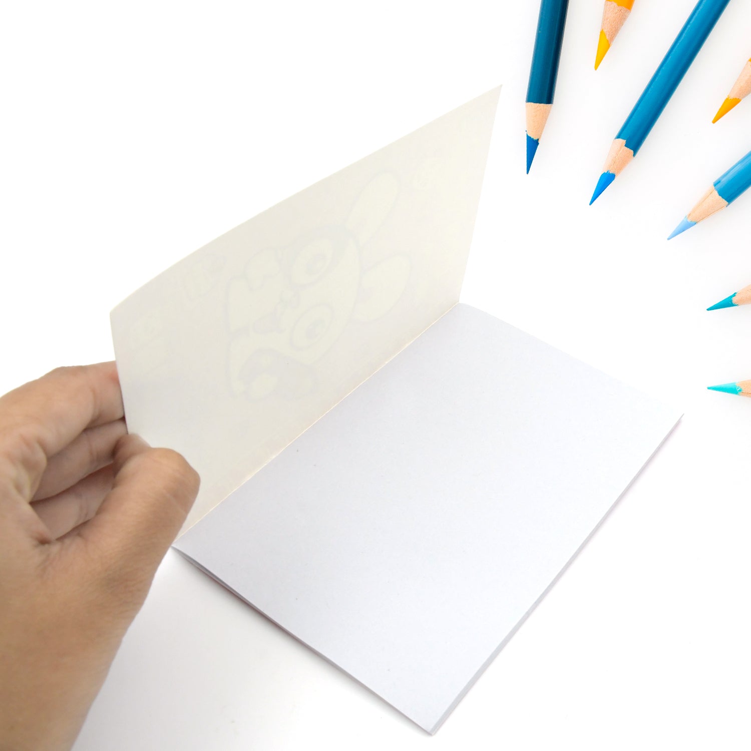 Kids' Stationery Kit: Wooden Pencils, Sharpener, Eraser, Diary (8 Pc Set) - Image 6