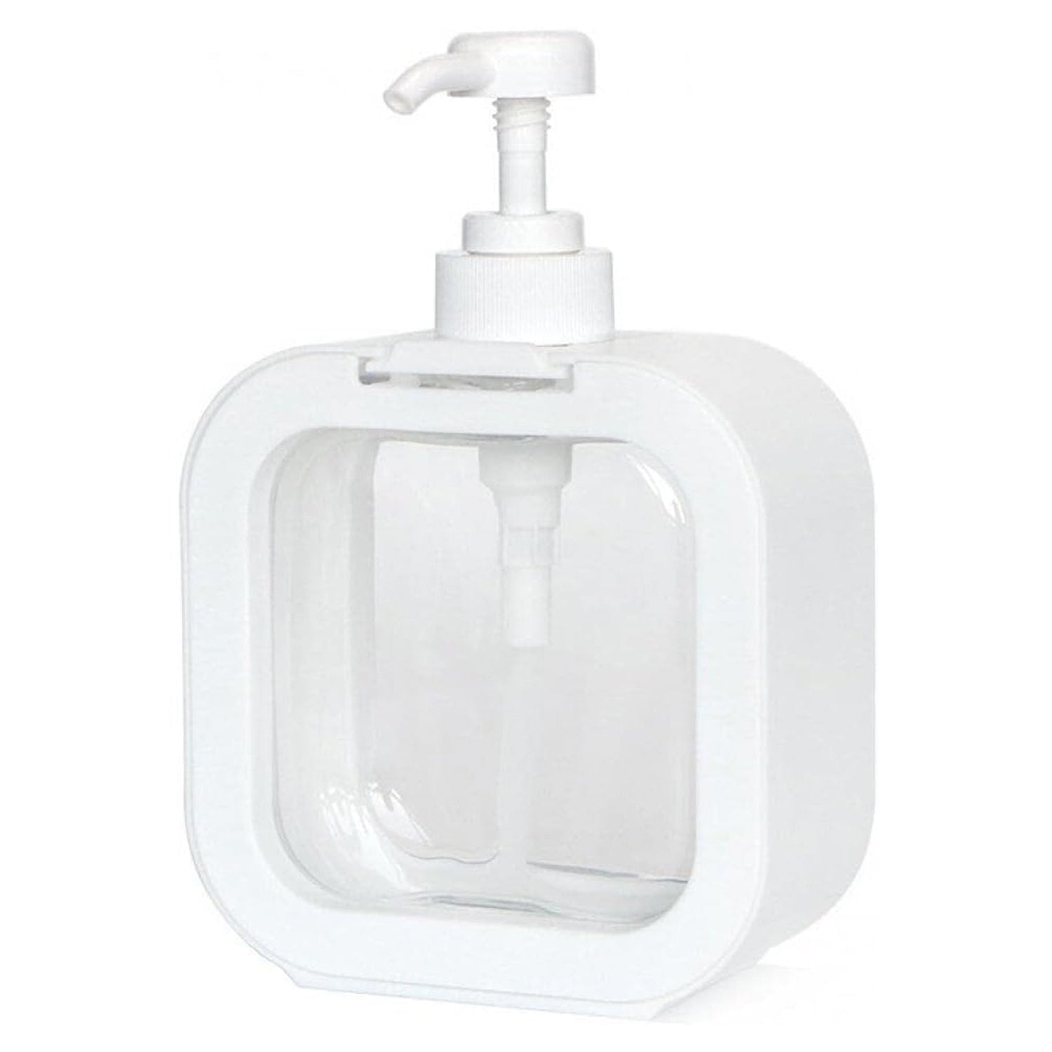 Snap sink Dispenser Plastic Clear Empty Pump Lotion Bottles (1 Set) - Image 5