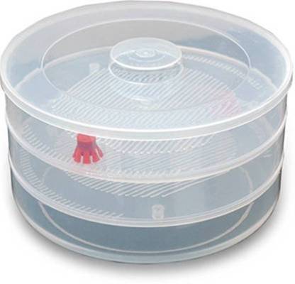Plastic 3 Compartment Sprout Maker, White - Image 6